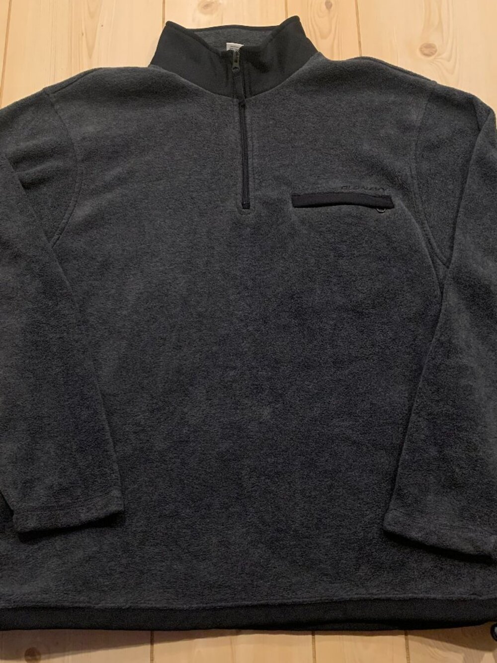 Vintage Y2K Old Navy Casual Quarter Zip Activewear Fleece Sweater Jacket Size XL
